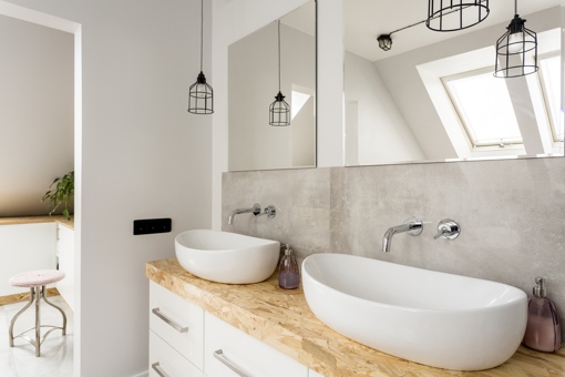Two sinks can add value to your bathroom